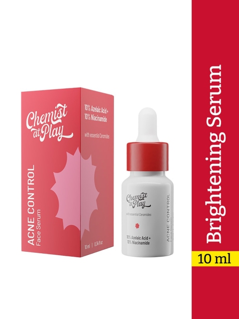 

Chemist at Play Acne Control Face Serum with Ceramides - 10 ml, Transparent