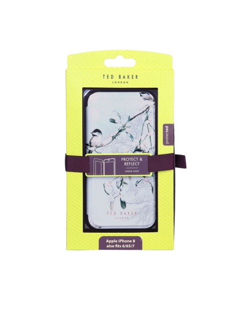 

Ted Baker Women White & Green Printed iPhone 8 Flip Back Case