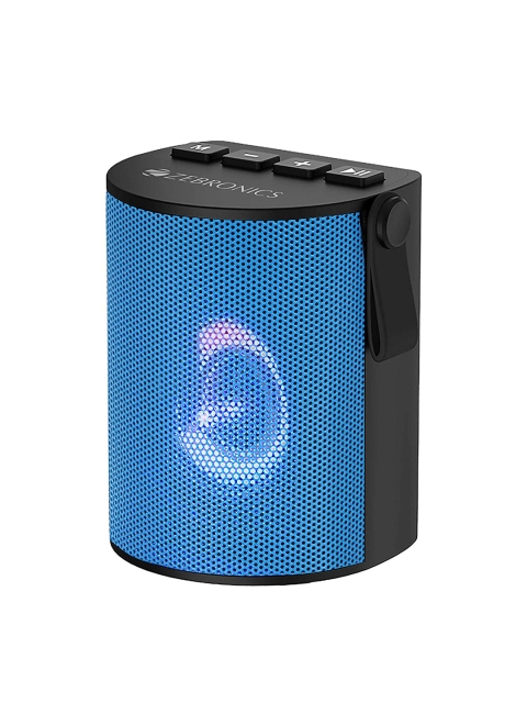 

ZEBRONICS Zeb-Bellow 3 Watt Truly Wireless Bluetooth Portable Speaker- Blue