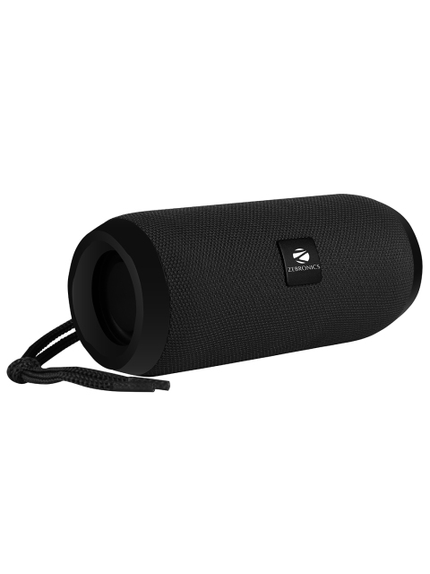 

ZEBRONICS Zeb-Action Wireless 10W Portable Speaker, TWS, RGB Lights, Fabric Finish- Black