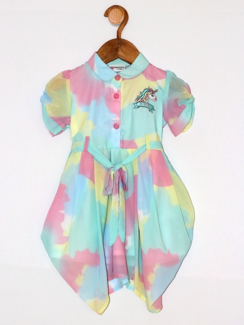

Peppermint Multicoloured Chiffon Shirt Dress, Multi
