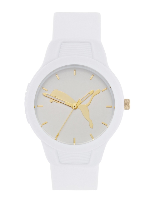 

Puma Women White Dial & White Straps Solid Analogue Wrist Watch