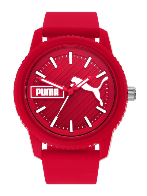 

Puma Men Red Dial & Red Straps Analogue Multi Function Watch P5083-Red