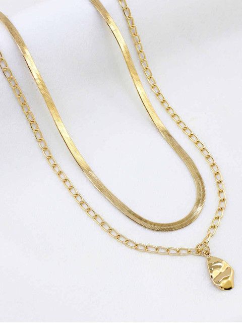 

Runway Ritual Gold-Plated Layered Chain