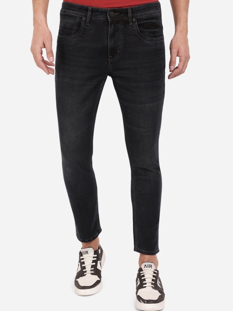

JADE BLUE Men Black Slim Fit Light Fade Stretchable Jeans