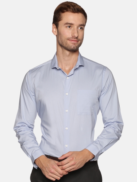 

DON VINO Men Blue Relaxed Cotton Formal Shirt