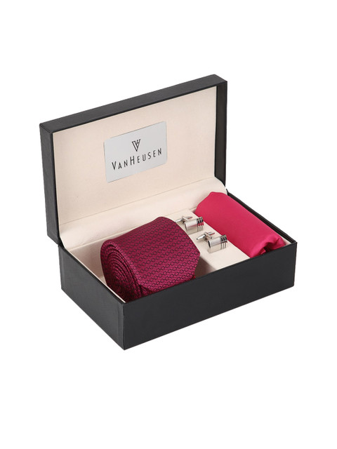 

Van Heusen Men Pink Accessory Gift Set
