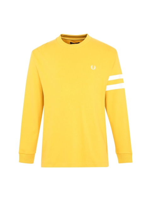 

Fred Perry Men Mustard Yellow T-shirt