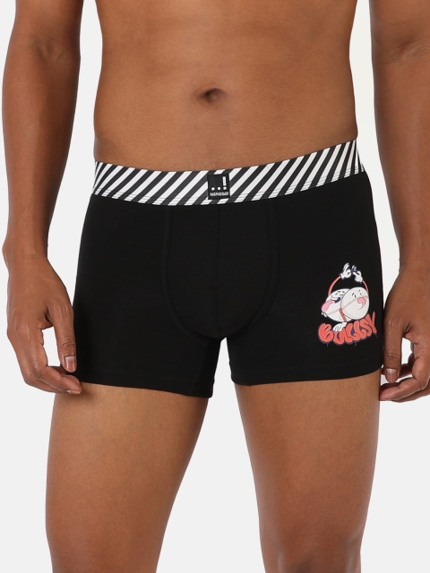

RAD.MAD.BAD Men Black Solid Trunk 8906142151247