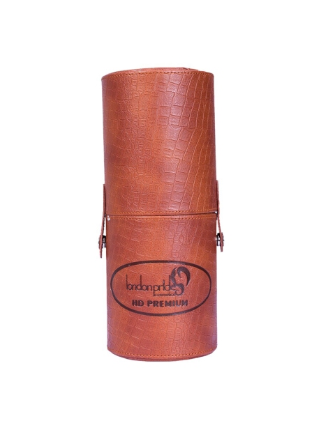 

london pride cosmetics Rust Red Cylinder Shaped Big Brush Holder