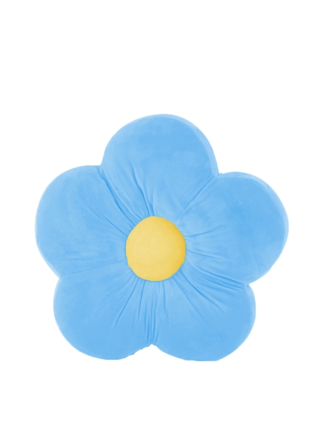 

STYBUZZ Unisex Kids Blue & Yellow Flower Cushions