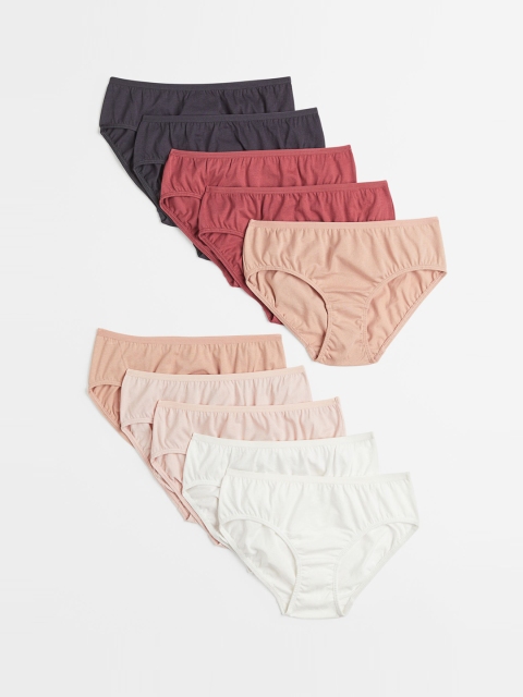 

H&M Girls 10-Pack Briefs, Multi