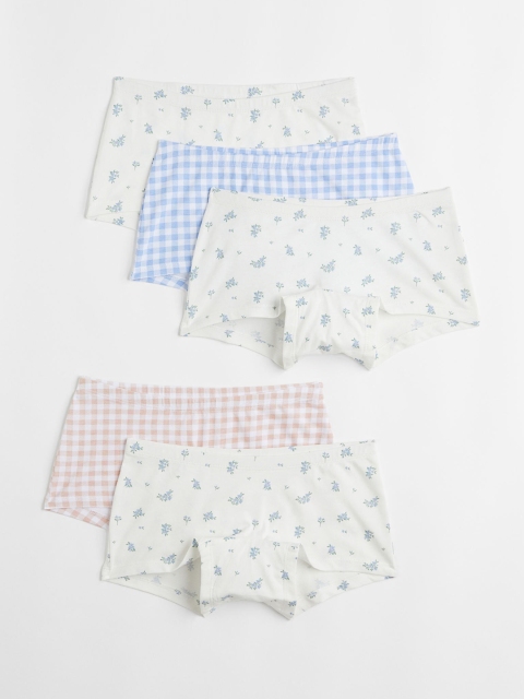 

H&M Boys 5-Pack Printed Cotton Boxers - 0561307073, Multi