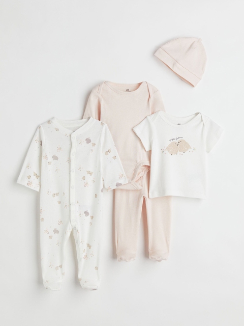 

H&M Infant Girls 5-Piece Gift Set, Cream