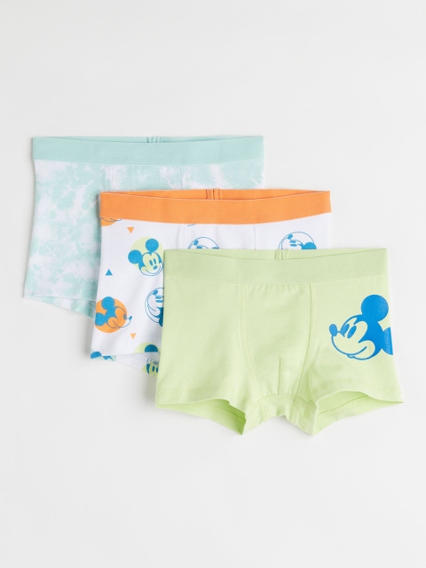 

H&M Boys 3-Pack Boxer Shorts, White