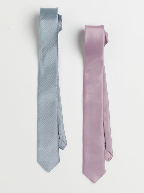 

H&M Men Blue & Purple 2-Pack Ties