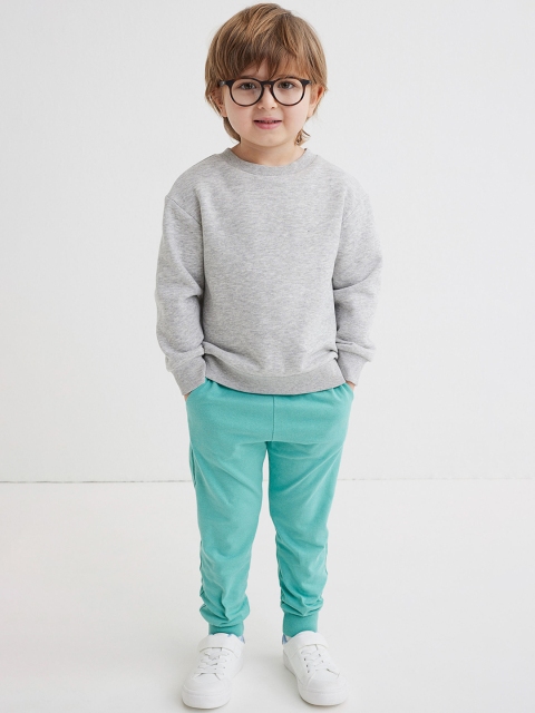 

H&M Boys Green Jersey joggers