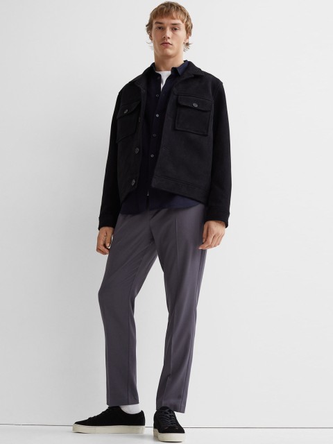 

H&M Men Grey Slim Fit Joggers