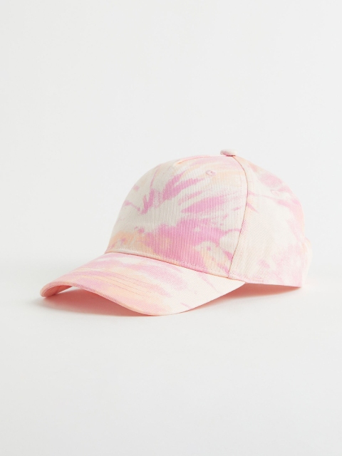 

H&M Girls Pink & White Pure Cotton Twill Cap