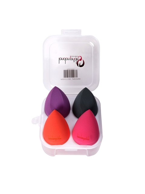 

london pride cosmetics Set of 4 Precision Beauty Blender Sponge, Multi