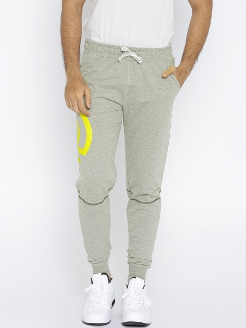 

REVO Grey Melange Slim Fit Training Track Pants