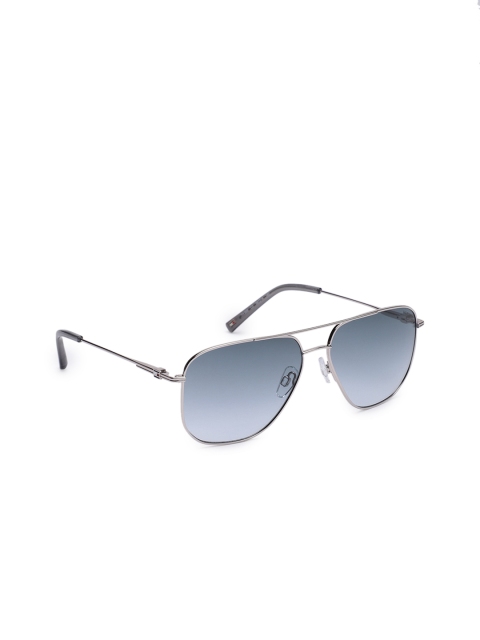 

Tommy Hilfiger Men Blue Lens & Silver-Toned Aviator Sunglasses Tommy Hilfiger 868 C2 59 S