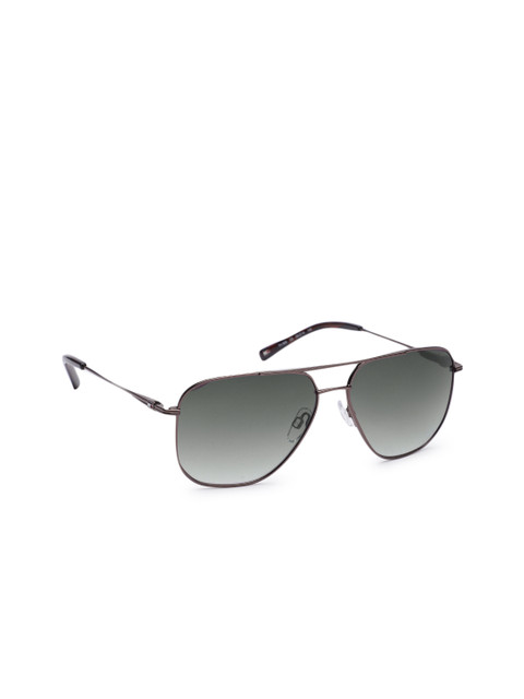 

Tommy Hilfiger Men Brown Lens Aviator Sunglasses with UV Protected Lens - 868 C5 59 S
