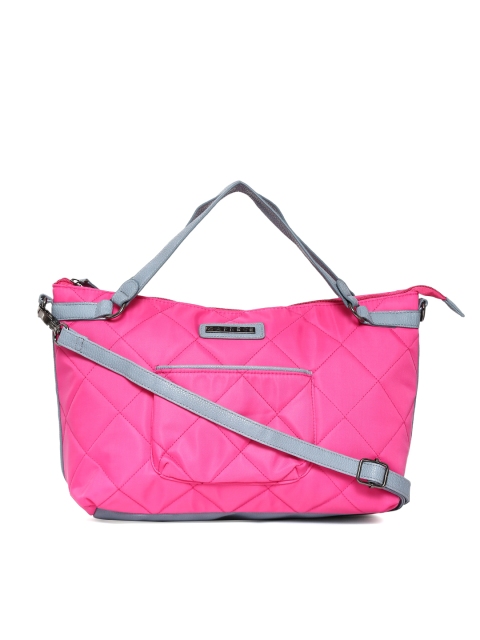 

Caprese Pink Annie Quilted Handbag