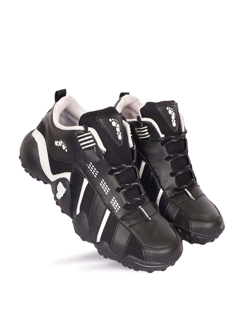 

WIN9 Men Black Mesh Walking Non-Marking Shoes