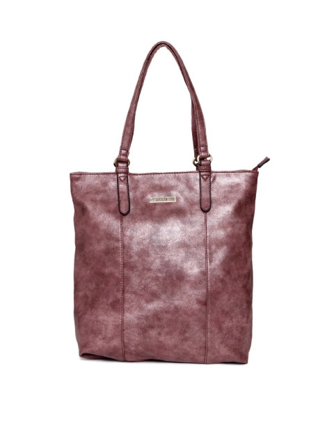 

Caprese Maroon Metallic Shoulder Bag