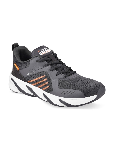 

Campus Men Grey Mesh Running Shoes