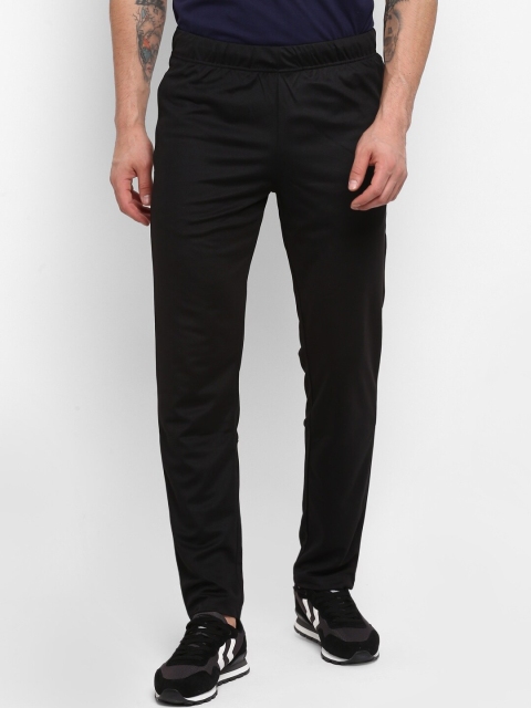 

hummel Men Black Solid Track Pants