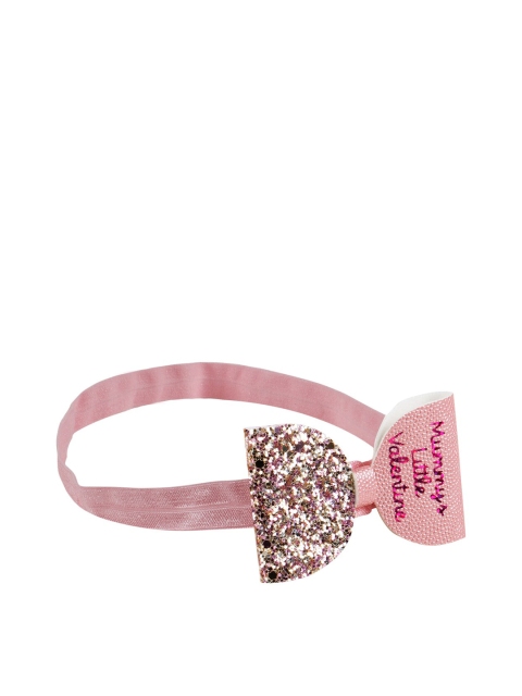 

Aye Candy Girls Pink Glittery Mumm's Little Valentine Bow Headband