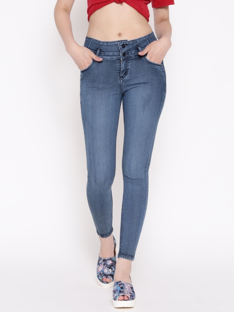 

Devis Women Blue Slim Fit Mid-Rise Clean Look Jeans