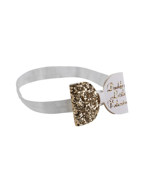 

Aye Candy Girls Gold Bow Headband