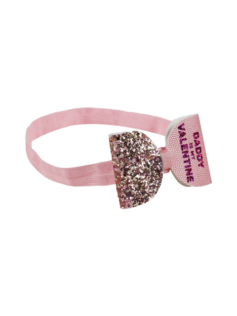 

Aye Candy Girls Pink Embellished Bow Chill Wrap Headband