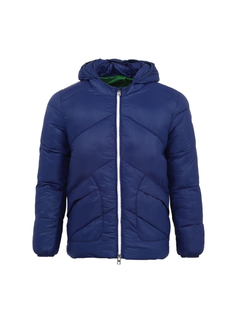 

SERGE BLANCO Men Blue Quilted Jacket