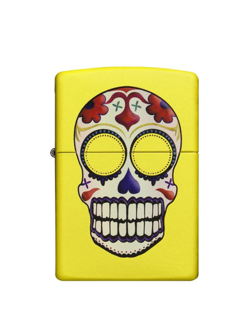 

Zippo Red & Yellow Day of the Dead Pocket Lighter
