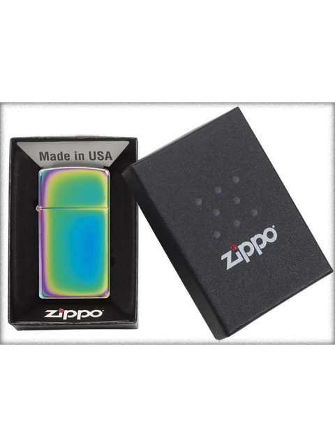 

Zippo Green & Blue Pocket Lighter