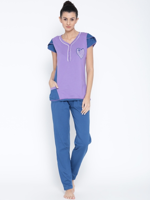 

Red Rose Purple & Blue Lounge Set 8055