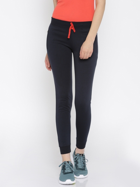 

Red Rose Navy Track Pants, Navy blue