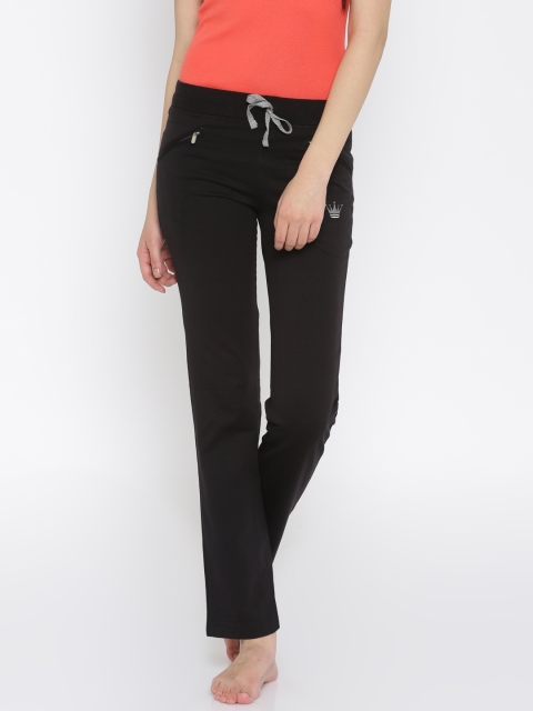 

Red Rose Black Lounge Pants T008