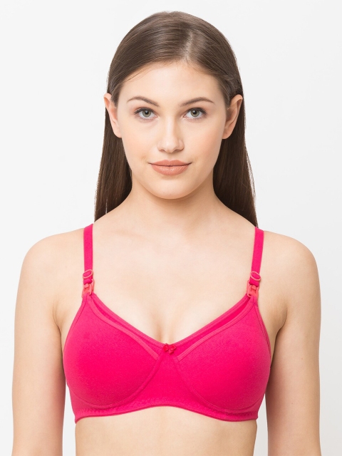 

MomToBe Pink Cup Non-Padded Nursing Maternity Cotton Bra