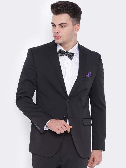 

SUITLTD Black Slim Fit Single-Breasted Blazer