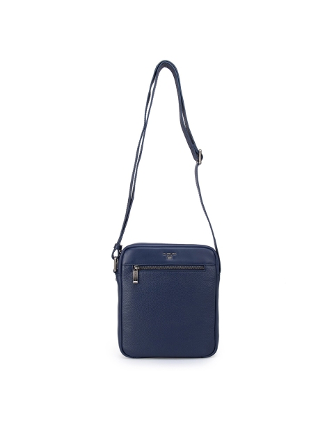 

Da Milano Men Blue Messenger Bag