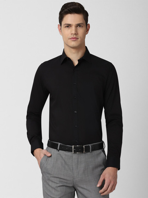

Van Heusen Men Black Slim Fit Formal Shirt