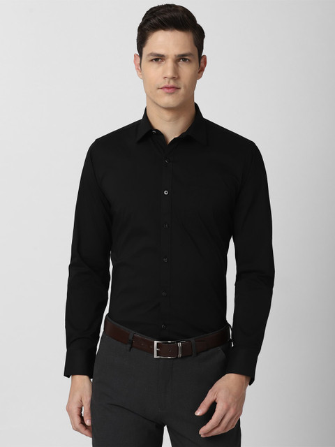 

Van Heusen Men Black Slim Fit Formal Shirt
