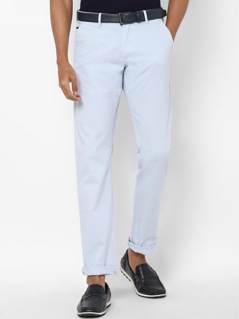 

Allen Solly Men Blue Slim Fit Trousers