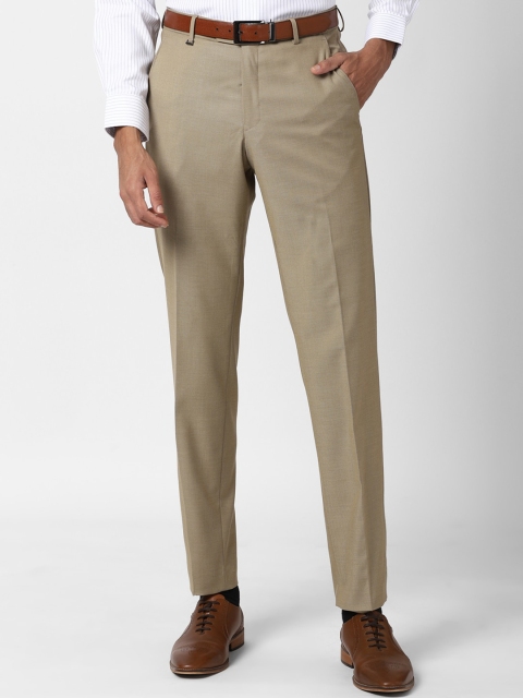 

Van Heusen Men Khaki Trousers