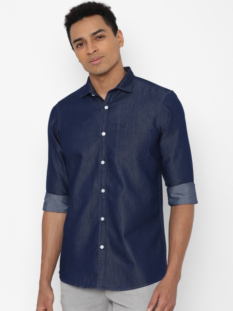 

Allen Solly Sport Men Navy Blue Casual Shirt